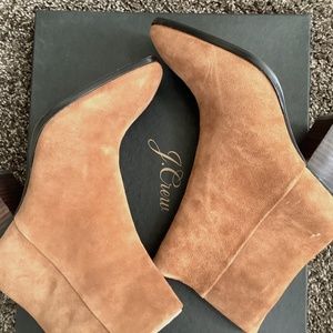 J Crew suede boot, NWT, size 8.5